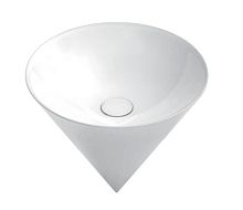 Раковина Kerama Marazzi CO.wb.44 Cono подвесная 44х44 см, белый глянец Раковина Kerama Marazzi CO.wb.44 Cono подвесная 44х44 см, белый глянец