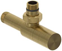 Вентиль Сунержа 051-1400-1212 угловой, (цилиндр) G 1/2" НР х G 1/2" НР, состаренная латунь