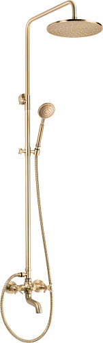 Душевая система Deante NAC_M1QT Temisto с изливом, бронза Душевая система Deante NAC_M1QT Temisto с изливом, бронза