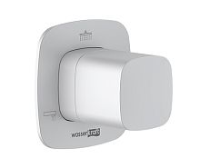 Переключатель WasserKraft A267 Saale на 3 выхода, белый Soft-touch Переключатель WasserKraft A267 Saale на 3 выхода, белый Soft-touch