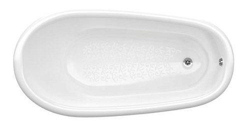 Ванна чугунная Roca Carmen медная, anti-slip 160х80 234250008 снят с производства