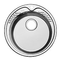 Мойка, нержавеющая сталь, полированная, D510, Suno S, IDDIS, SUN51P0i77