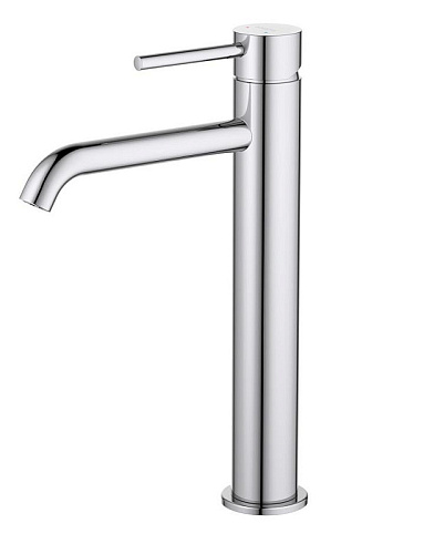 Смеситель Aquatek AQ1304CR Европа для раковины, без донного клапана, хром