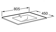 Раковина для мебели Roca Victoria 32799C000 (exp) Раковина для мебели Roca Victoria 32799C000 (exp)