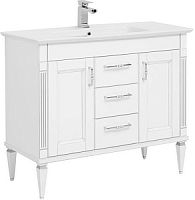 Тумба с раковиной Aquanet 00233694 Селена, 104х47 см, белая