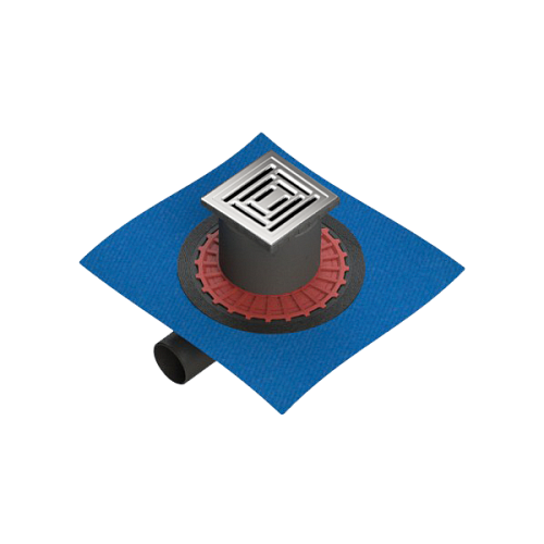 Душевой трап Vitra 59980104000 Square, 10x10 см, горизонтальный, хром Душевой трап Vitra 59980104000 Square, 10x10 см, горизонтальный, хром