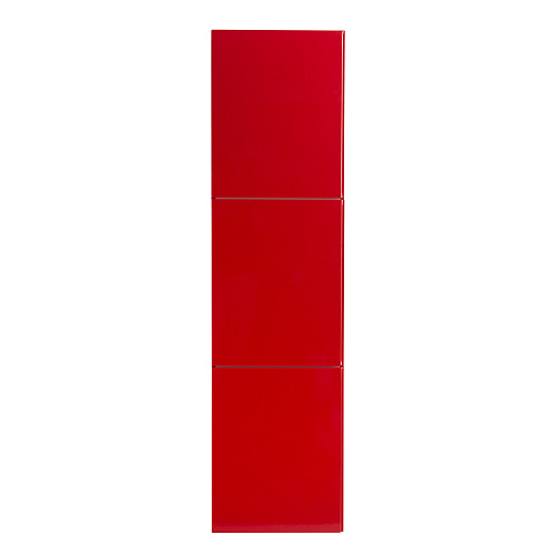 Колонна с тремя распашными дверцами Cezares 53099 Rosso, 45x38x170 см купить недорого в интернет-магазине Керамос