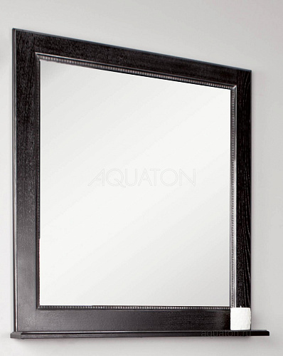 Зеркало Aquaton Жерона 85 черное серебро 1A158702GEM50 снят с производства