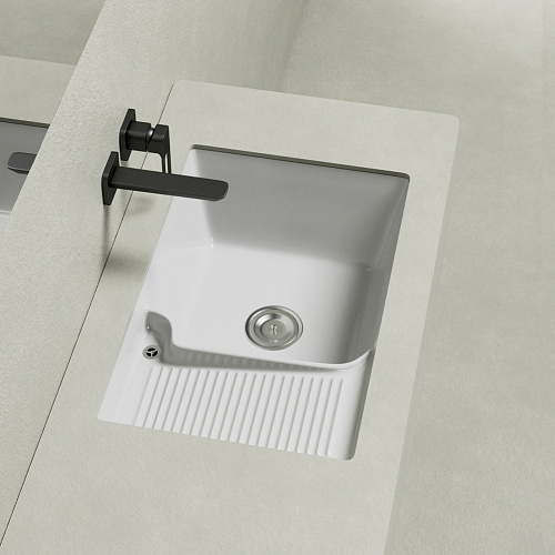 Раковина встраиваемая снизу Abber Rechteck AC2226L