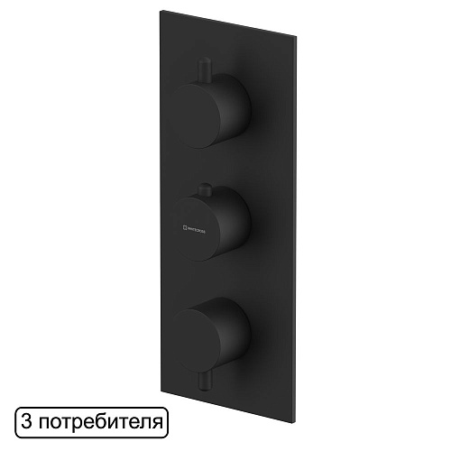 Смеситель термостатический для душа Whitecross Y Y1238BL Смеситель термостатический для душа Whitecross Y Y1238BL