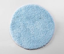 Коврик для ванной комнаты WasserKRAFT BM-3916 Dill 60х60 см, голубой Коврик для ванной комнаты WasserKRAFT BM-3916 Dill 60х60 см, голубой