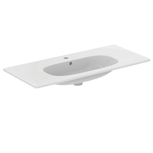 Раковина Ideal Standard T350801 Tesi Vanity накладная-соло 100х45 см, Euro White (евробелый)