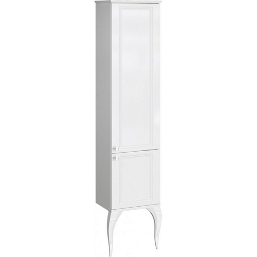 Шкаф-пенал напольный AQWELLA LAD0504W LaDonna 40х185 см, белый купить недорого в интернет-магазине Керамос