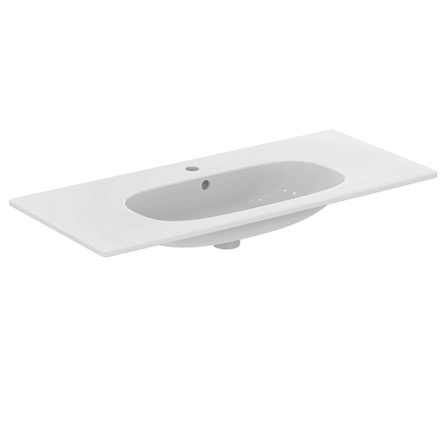 Раковина Ideal Standard T350801 Tesi Vanity накладная-соло 100х45 см, Euro White (евробелый) Раковина Ideal Standard T350801 Tesi Vanity накладная-соло 100х45 см, Euro White (евробелый)