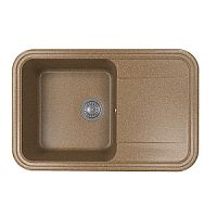 Мойка для кухни Florentina 20.170.D0780.105 Крит 78х51 см, с крылом, коричневая