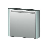 Зеркальный шкаф AM.PM M30MCL0801GG Sensation, левый, 80х70 см, с подсветкой, мятный глянец