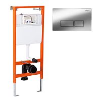 Комплект: инсталляция+клавиша смыва BelBagno  BB097SET.Q.CR