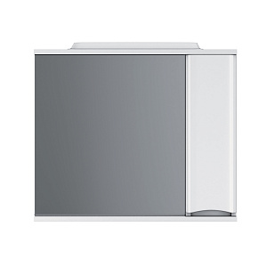 Зеркальный шкаф AM.PM M80MPR0801WG Like, 80х78 см, с подсветкой, правый, белый глянец