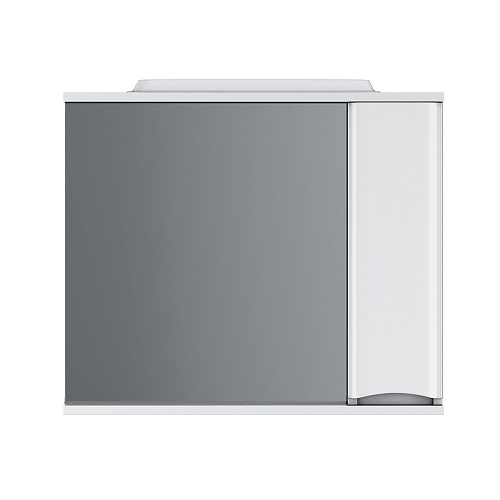 Зеркальный шкаф AM.PM M80MPR0801WG Like, 80х78 см, с подсветкой, правый, белый глянец купить недорого в интернет-магазине Керамос