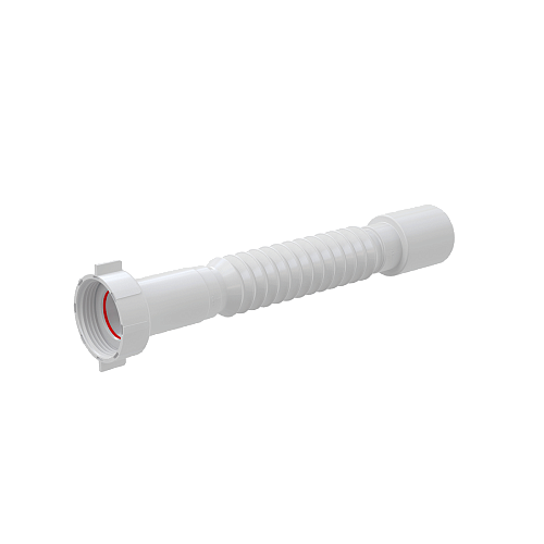 Гибкое соединение Alcaplast A730, 5/4"?40, пластик, белое