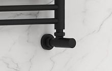 Вентиль Сунержа 15-1400-1234 угловой, (цилиндр) G 1/2" НР х G 3/4" НГ, муар темный титан