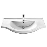 Раковина Santek 1WH110255 Эльбрус мебельная 100х52 см, белая Раковина Santek 1WH110255 Эльбрус мебельная 100х52 см, белая