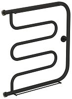 Полотенцесушитель водяной Сунержа 15-4012-6060 Лира 2П 600х600 мм, Н. Г. 1", муар темный титан