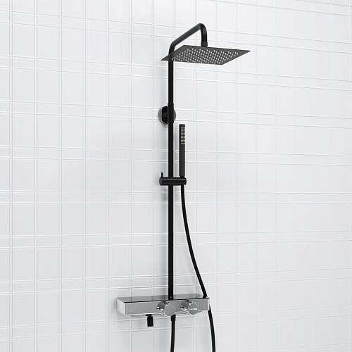 Душевая система WasserKRAFT A114.255.217.CB Thermo Душевая система WasserKRAFT A114.255.217.CB Thermo