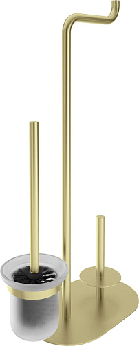 Стойка Deante ADI_R732 Silia с держателем для туалетной бумаги и ершиком, брашированное золото - купить в Санкт-Петербурге, цена на Стойка Deante ADI_R732 Silia с держателем для туалетной бумаги и ершиком, брашированное золото в интернет-магазине Керамос Стойка Deante ADI_R732 Silia с держателем для туалетной бумаги и ершиком, брашированное золото купить недорого в интернет-магазине Керамос