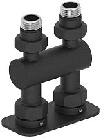 Модуль Сунержа 15-1537-1234, 2х1/2" прямой EU50, муар темный титан (РЕ-64)