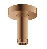 Душевой кронштейн Keuco 51689030100 DN 15, бронза шлифованная