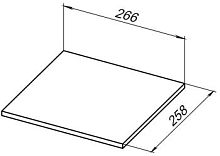 Полка Allen Brau LIBERTY 1.33009.M Полка Allen Brau LIBERTY 1.33009.M