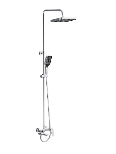 Душевая стойка BelBagno DUE DUE-VSCM-CRM купить недорого в интернет-магазине Керамос