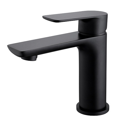 Смеситель ABBER AF8010B Weiss Insel для раковины, черный матовый Смеситель ABBER AF8010B Weiss Insel для раковины, черный матовый