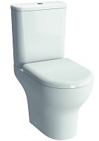 Унитаз-компакт Vitra 9824B003-7207 Zentrum Rim-Ex безободковый 38х61 см с сиденьем микролифт, белый Унитаз-компакт Vitra 9824B003-7207 Zentrum Rim-Ex безободковый 38х61 см с сиденьем микролифт, белый