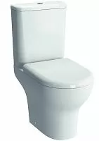 Унитаз-компакт Vitra 9824B003-7207 Zentrum Rim-Ex безободковый 38х61 см с сиденьем микролифт, белый