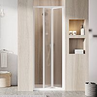 Душевая дверь Ravak 01V10100ZG SDZ2-70 складная Supernova, белый + грейп