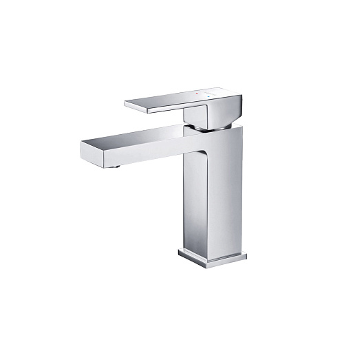 Смеситель Aquatek AQ1610CR Либра для раковины, без донного клапана, хром Смеситель Aquatek AQ1610CR Либра для раковины, без донного клапана, хром