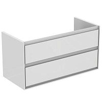 Тумба Ideal Standard E0821KN Connect Air для раковины 100х44 см, подвесная, Glossy White + Matt Light Grey (белый глянцевый + светло-серый матовый) Тумба Ideal Standard E0821KN Connect Air для раковины 100х44 см, подвесная, Glossy White + Matt Light Grey (белый глянцевый + светло-серый матовый)