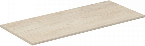 Столешница Ideal Standard E0851UK Connect Air без выреза 100 см, Wood light brown + Matt Light Brown (светло-коричневое дерево + светло-коричневый матовый)