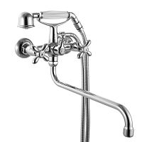 Смеситель для ванны c изливом, шлангом, душем IDDIS Jeals 27014T2K