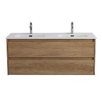 База BelBagno KRAFT-1200-2C-SO-2-RNN под раковину 120х46 см, подвесная, Rovere Nebrasca Nature (натуральный дуб Небраска)