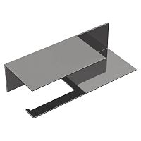 Держатель для туалетной бумаги Boheme Qubic 10721-2-SGM