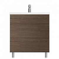 Тумба под раковину AM.PM Gem 75 M90FSX07522NF орех, 76х85х42