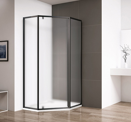 Душевой уголок Cezares ECO ECO-O-P-1-90-P-NERO Душевой уголок Cezares ECO ECO-O-P-1-90-P-NERO