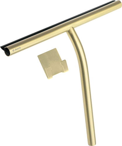 Скребок Deante ADI_R31K для душа, брашированное золото Скребок Deante ADI_R31K для душа, брашированное золото