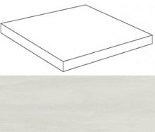 Ступень AtlasConcorde MARVELSTONE MarvelBiancoDolomiteScalinoAng.DX