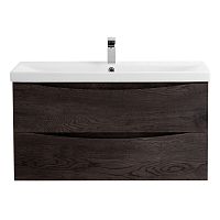 База BelBagno MARINO-CER-1000-2C-SO-RNG-P под раковину 100х44 см, подвесная, Rovere Nature Grigio (дуб Grigio)