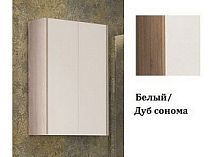 Шкаф Акватон Йорк (1A171303YOAD0) белый/дуб сонома