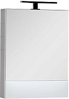 Зеркальный шкаф Aquanet 00165370 Нота без подсветки, 58х67 см, белый